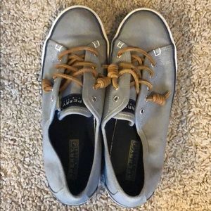 Sperry boat shoes, worn once